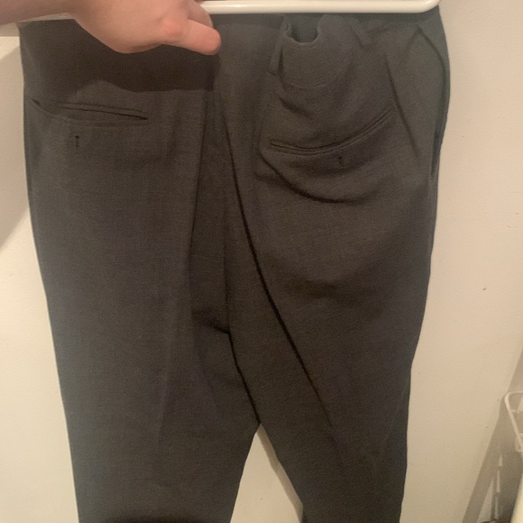 Perfect Keneth Cole Charcoal Grey 2 piece suit 42 Long Coat Waist 36 🔥 - Picture 9 of 11